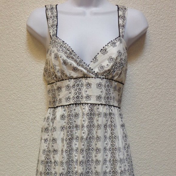 👁️3 for $20 BLACK & WHITE SUNDRESS SMALL JUNIORS - Picture 1 of 4